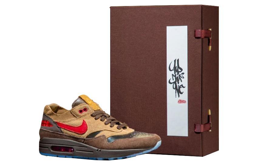 CLOT X Nike Air Max 1 Brown Red