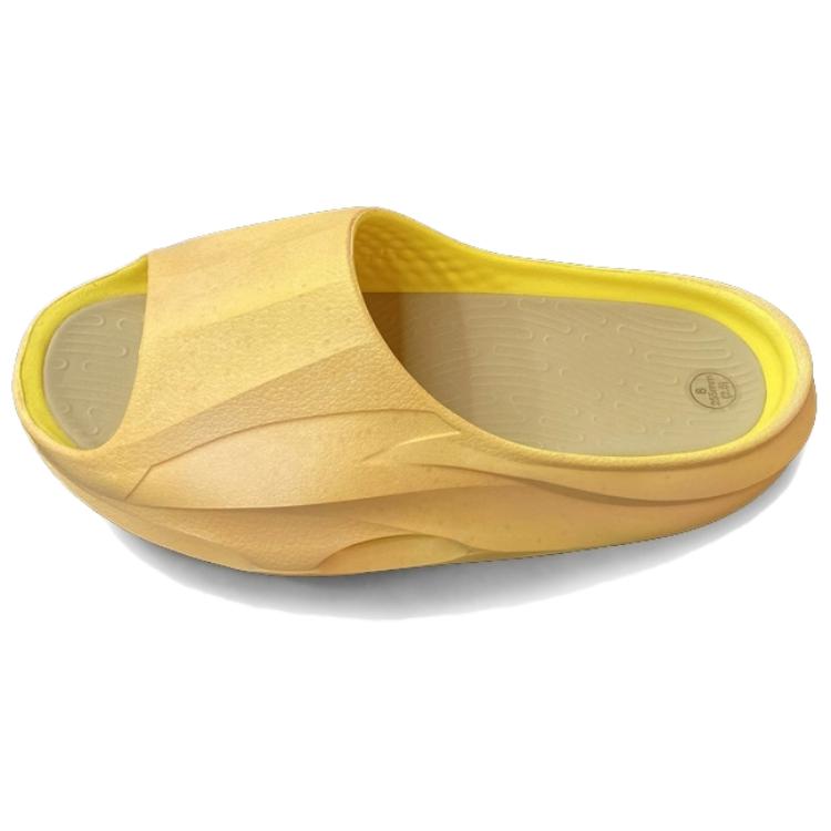 Anta Slip Resistant Abrasion Resistant Quick Dry Slide Slippers Men's Golden Chrysanthemum Yellow