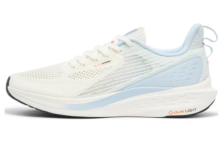 361° Cushioned Slip Resistant Low Top Running Shoes Men's White Blue