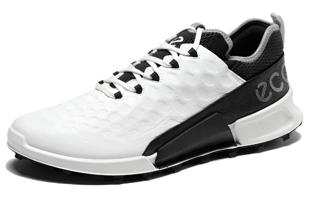 Ecco Step 2.1 Series Low Top Running Shoes Men's Black White