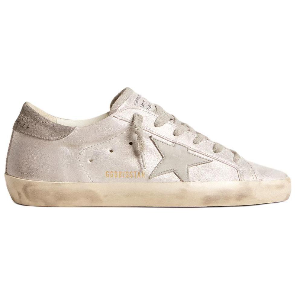 Golden Goose Super Star Low Top Skateboard Shoes Women's Gray White купить в интернет-магазине Yoocart с быстрой доставкой по России.