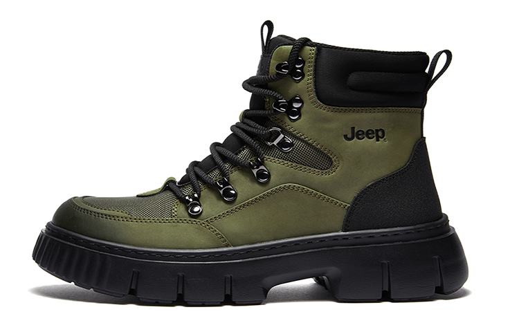 Jeep Martin Boots Men Army Green