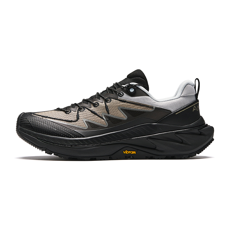 Anta Wild PRO Cushioned Wear-Resistant Breathable Low-Top Running Shoes Women's Black Gray