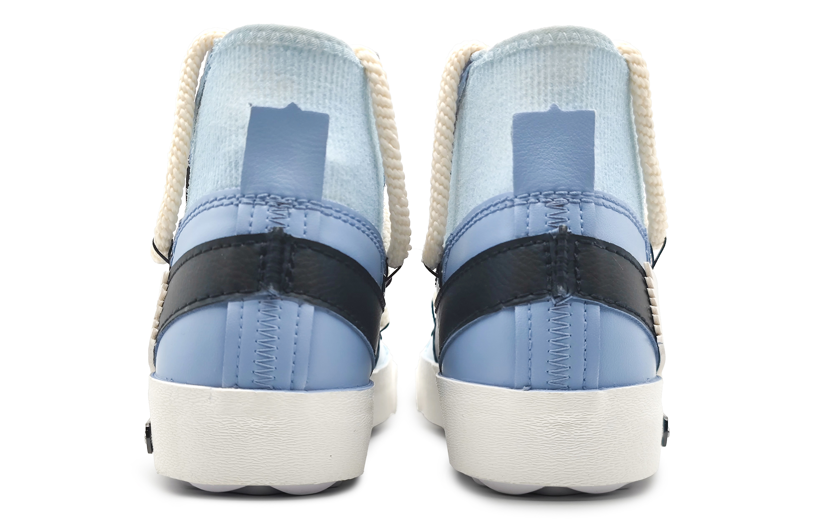 Nike Blazer 77 Jumbo High-Top Skateboard Shoes Unisex White Blue Black купить в интернет-магазине Yoocart с быстрой доставкой по России.