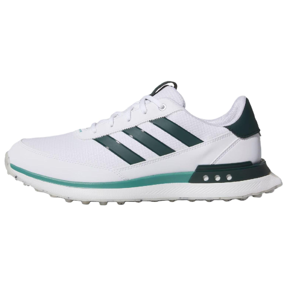 Adidas S2G 24 Abrasion Resistant Low Top Golf Shoes Men's White Green