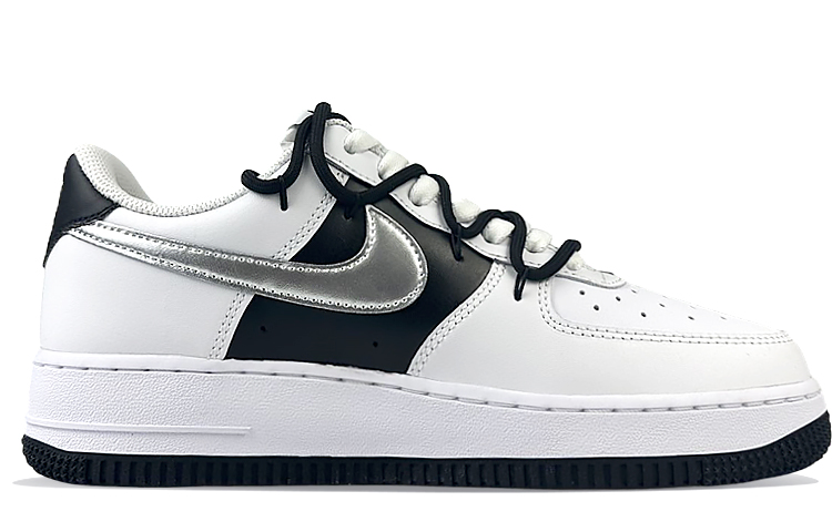Nike Air Force 1 Cushioning Wear-Resistant Low-Top Skateboard Shoes Men's Black White купить в интернет-магазине Yoocart с быстрой доставкой по России.