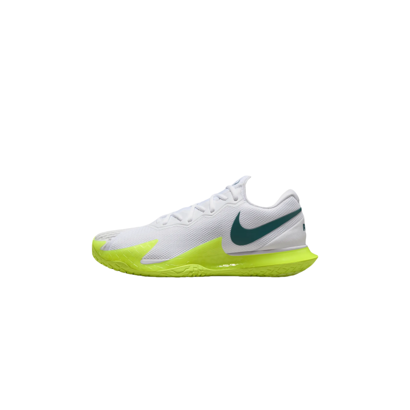 Nike Court Air Zoom Vapor Cage 4 Rafa Support Low-Top Tennis Shoes Men's White