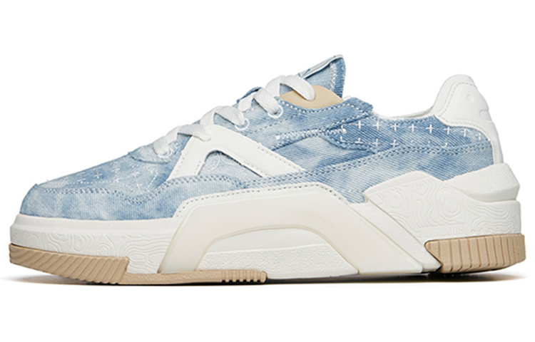 Anta Low-Top Skateboard Shoes Women's Blue