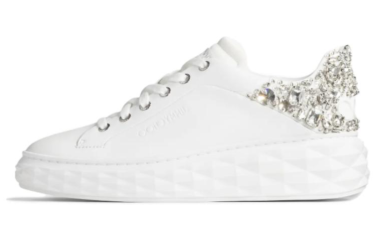 Jimmy Choo Diamond Maxi Crystal-embellished Sneakers