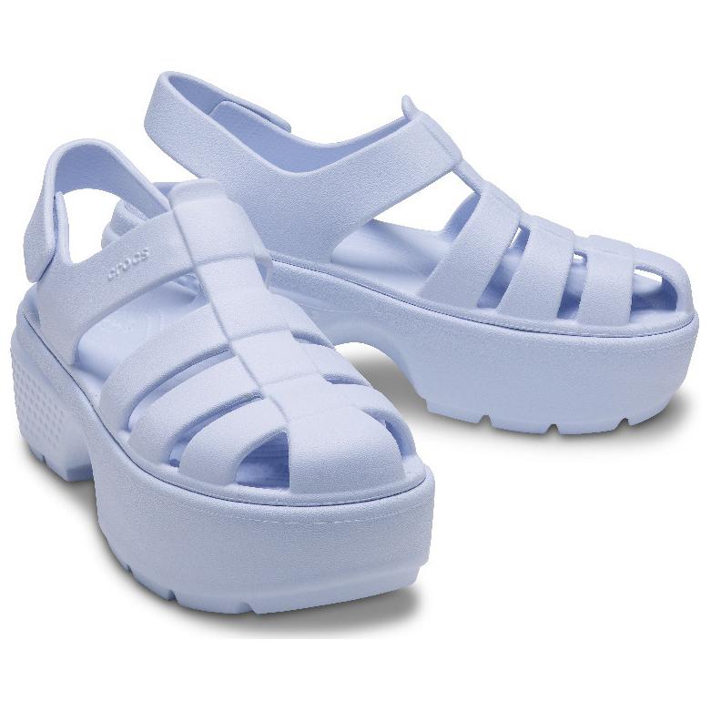 Crocs SnowRoom Roman Sandals 5cm Women's Blue
