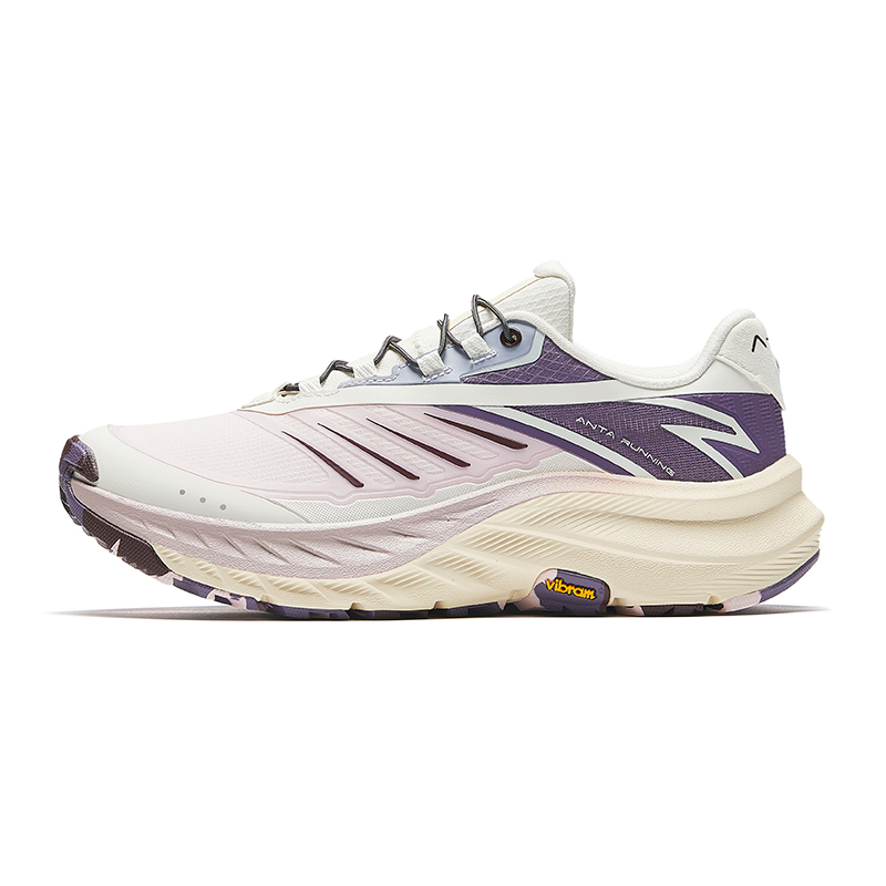 Anta Explore The Wilderness Slip-Resistant Cushioning Low-Top Running Shoes Women's Purple