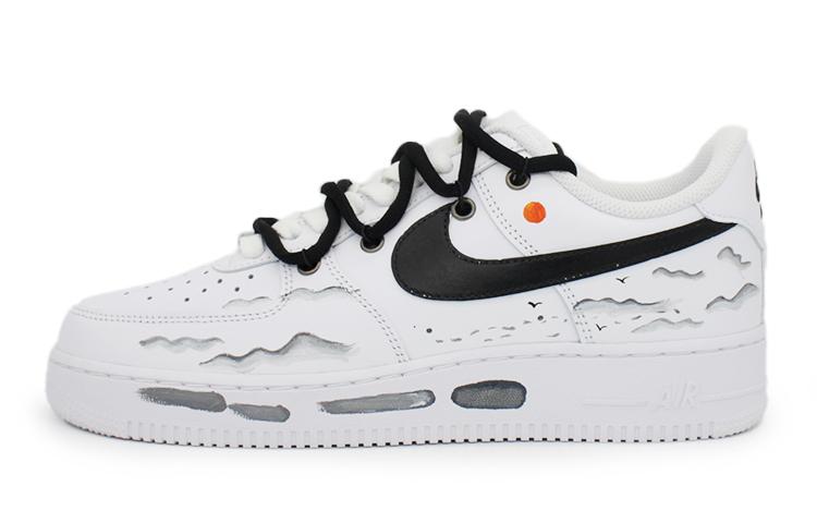 Nike Air Force 1 Air Force 1, Classic Coverage Thermal Slip Resistant Low Top Skateboard Shoes Men's Panda Black White