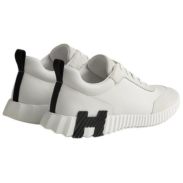 HERMES Bouncing Low-Top Casual Shoes Men White