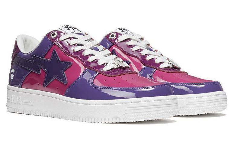 A BATHING APE Bape Sta Low Color Camo Combo Purple
