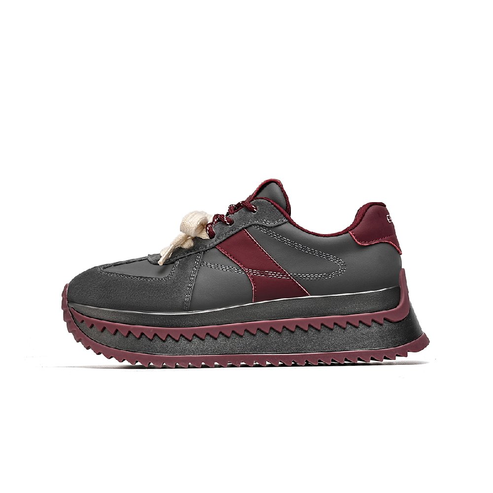 EBLAN Low Top Casual Shoes Women's Gray