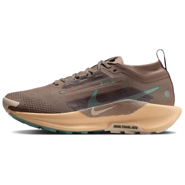 Nike React Pegasus Trail 5 Gore Tex Mink Brown Orange Chalk Pearl White Cannon Women's