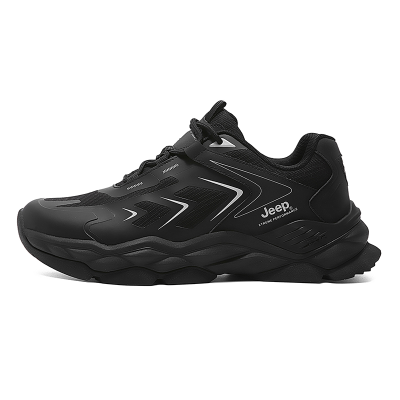 Jeep Mountaineering & Hiking Shoes Men Low Top Black