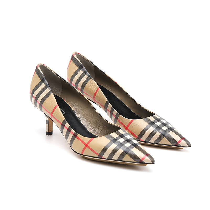 Burberry Check Pumps Women's