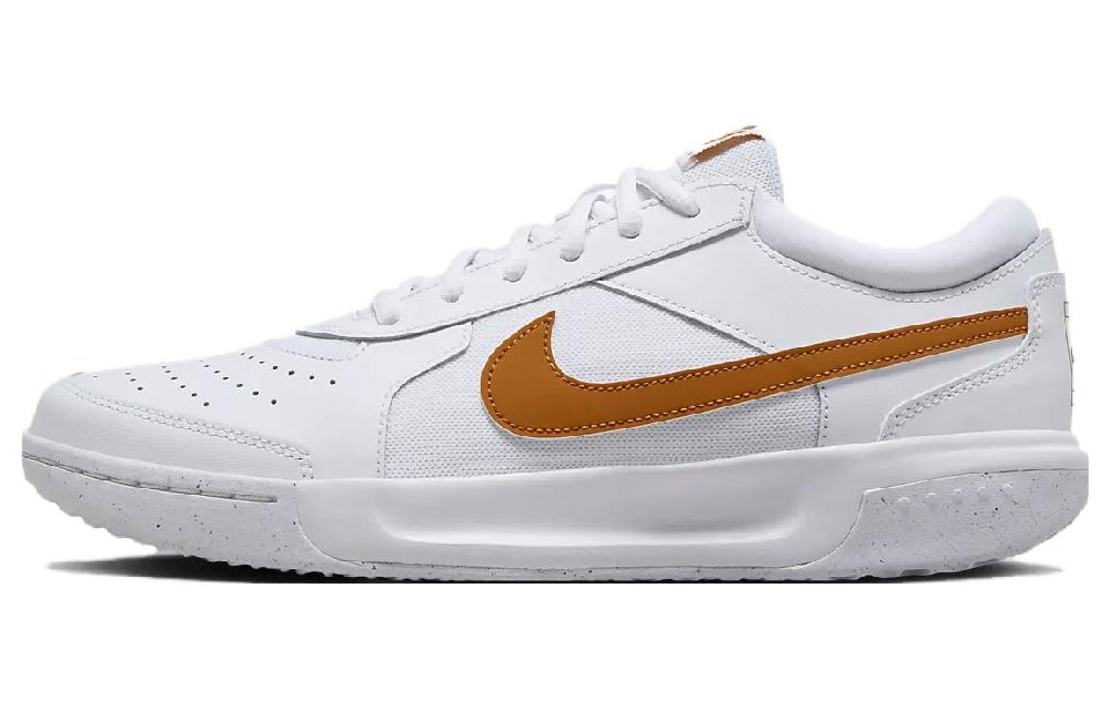 NIKE Court Zoom Lite Теннисные Кроссовки Низкие Белые Мужские