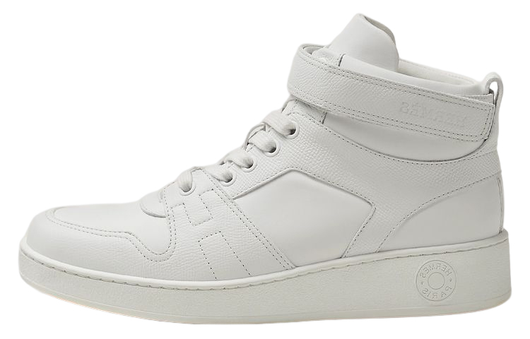 HERMES Freestyle High top Skateboard Shoes Women's White