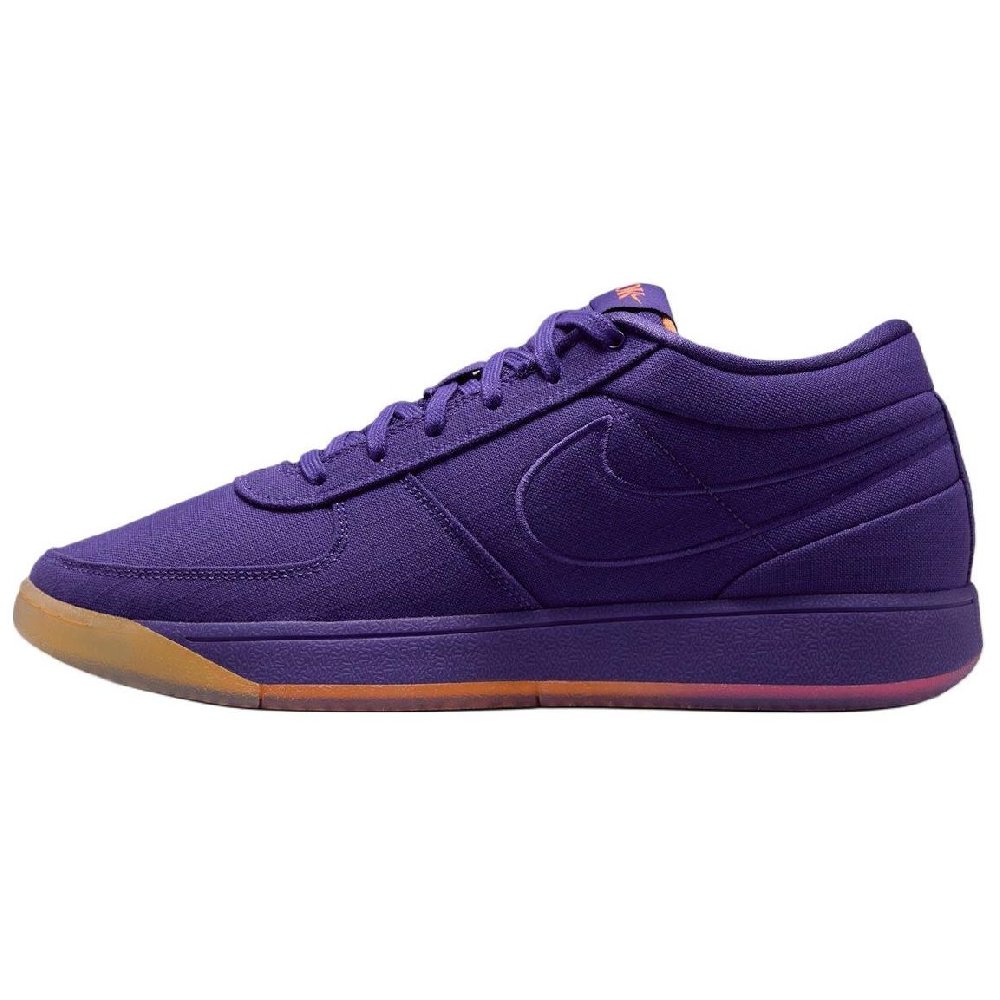 Nike Book 1 Anti-Slip Wear-Resistant Low-Top Basketball Shoes Unisex Purple