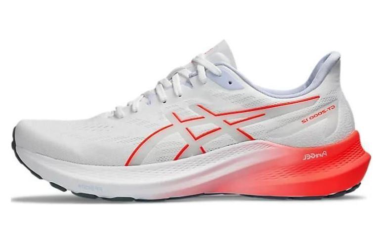 Asics GT 2000 12 White Sunrise Red