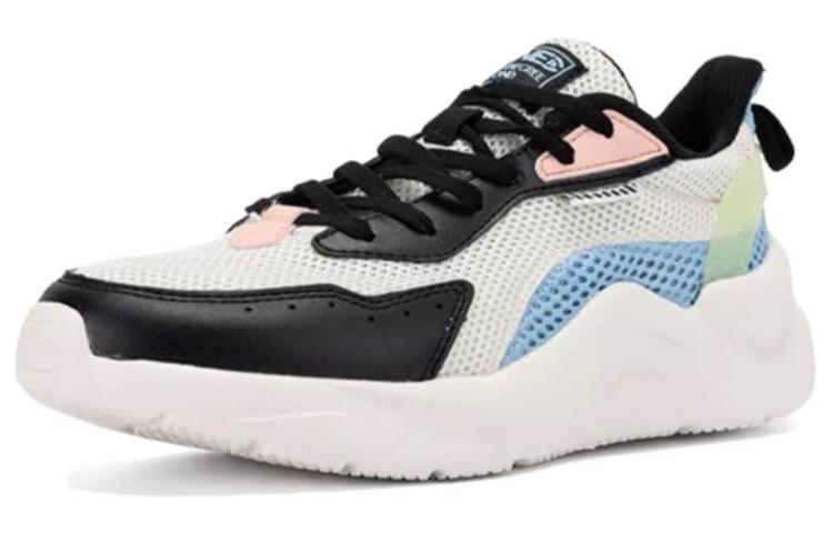 361° Cushioning Wear-Resistant Low-Top Casual Shoes Women's Black Blue