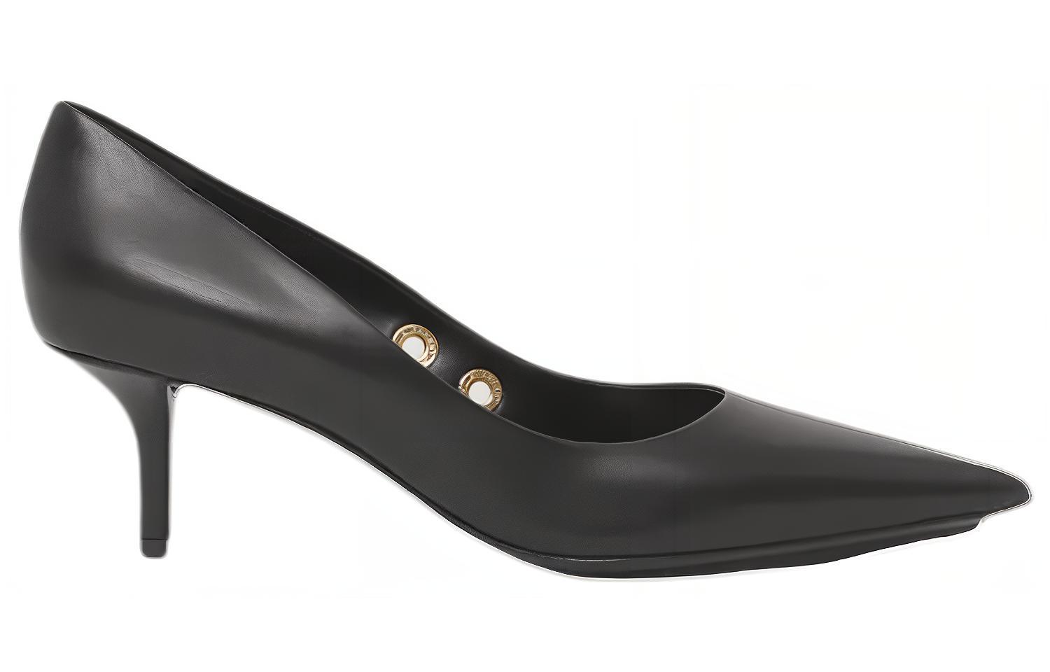Burberry Slim Heel High Heels Women's Black