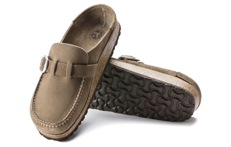 Birkenstock Buckley Suede Leather 'Gray Taupe' Women's купить в интернет-магазине Yoocart с быстрой доставкой по России.