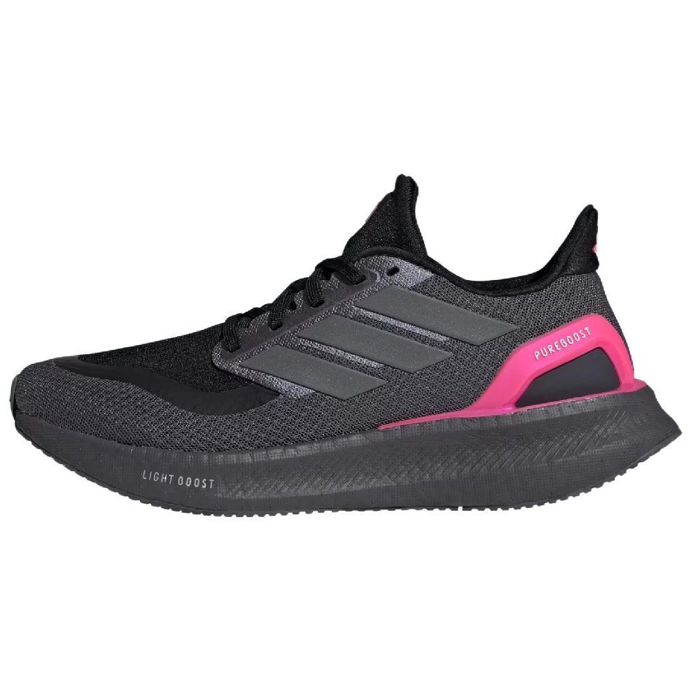 Adidas Pureboost 5 Grey Iron Metallic Lucid Pink Women's