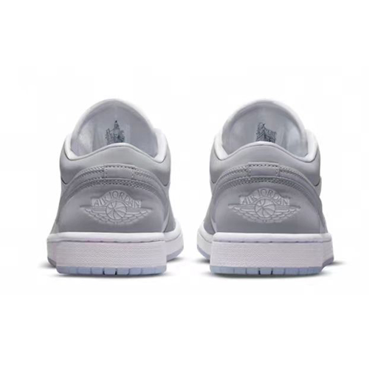 Jordan Air Jordan 1 Vintage Basketball Shoes Women's Low Top White/Gray