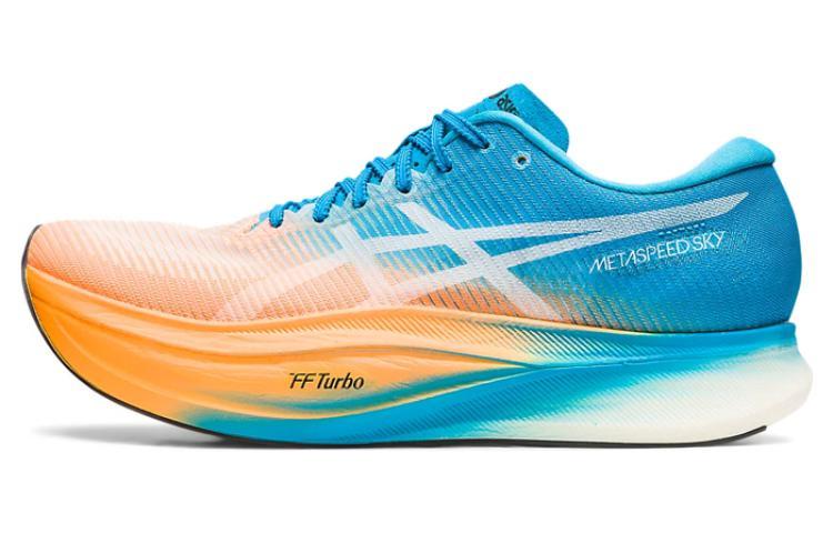 Asics Metaspeed Sky+ Orange Pop Island Blue