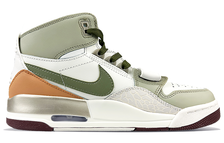 Jordan Legacy 312 High-Top Vintage Basketball Shoes Men's Green