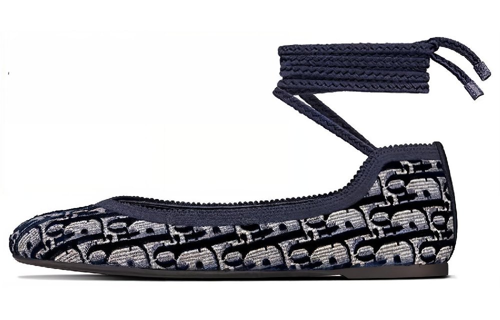 DIOR POÈME Casual Single Shoes Women's Black