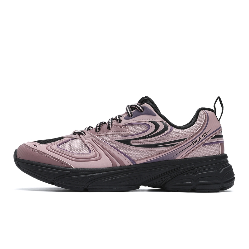 FILA Low-Top Casual Shoes Women's Breeze Purple/Red Brown Rose