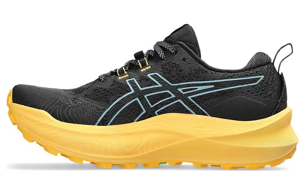 Asics Гель Trabuco Max 2 Беговые кроссовки Низкие Желто-синие Мужские