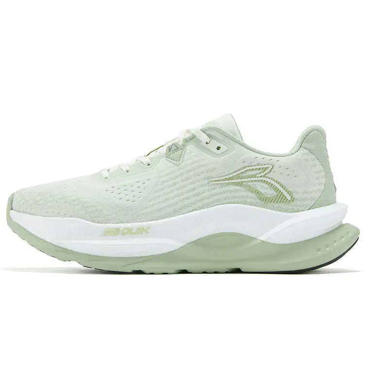 361° Fiery Red 5 Cushioning, Wear Resistant Low top Running Shoes Men's White Green