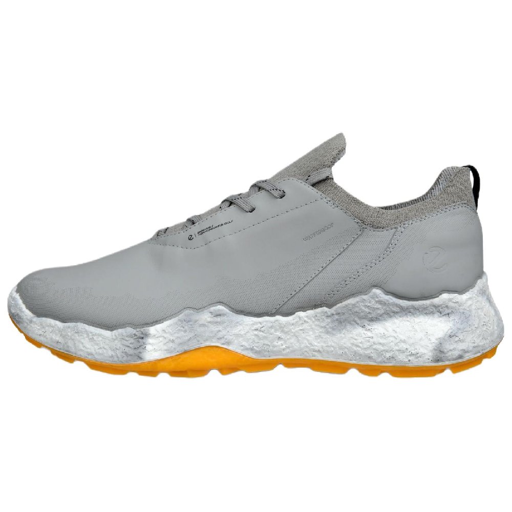 Ecco GOLF BIOM H5 Waterproof Low Top Golf Shoes Men's Gray