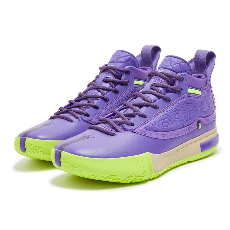 361° Joker Yokei Generation One Basketball Shoes Men High-Top Ultraviolet/Spiritual Purple