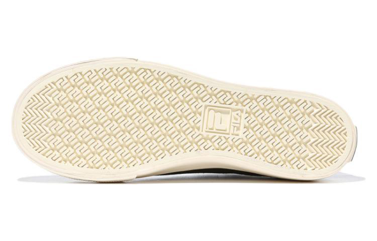 FILA Low Top Sneakers 'Black White Cream'