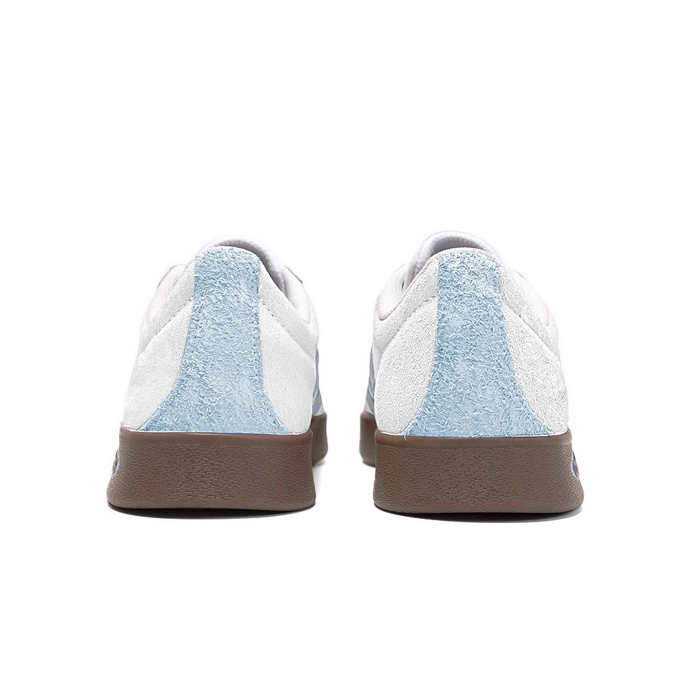 Adidas Neo VL Court Lifestyle Anti Slip Wear Resistant Low Top Skateboard Shoes Unisex Blue White
