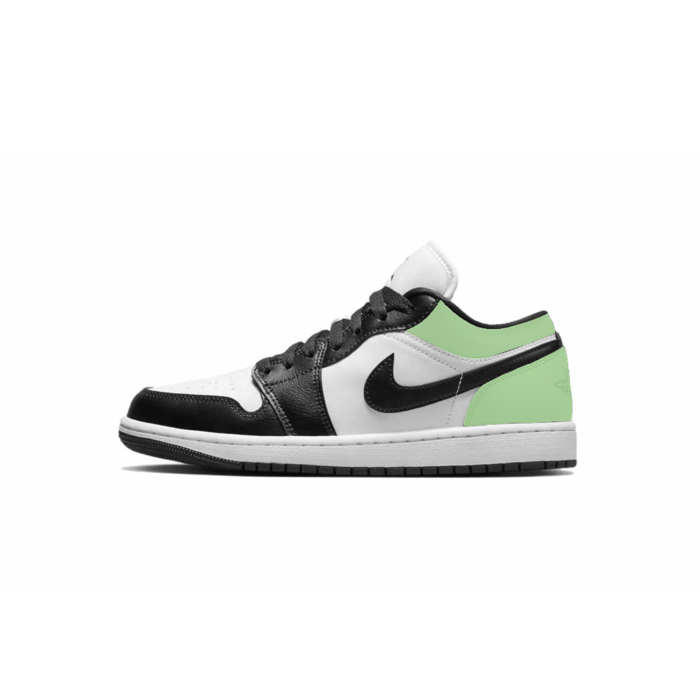 Jordan Air Jordan 1 Cushioning Slip Resistant Low Top Vintage Basketball Shoes Women's Lime