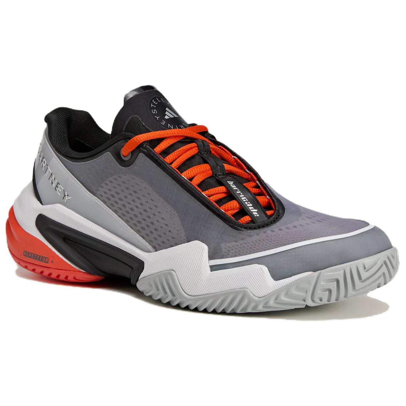 Adidas Barricade Abrasion Resistant Low Top Tennis Shoes Women's Gray White купить в интернет-магазине Yoocart с быстрой доставкой по России.