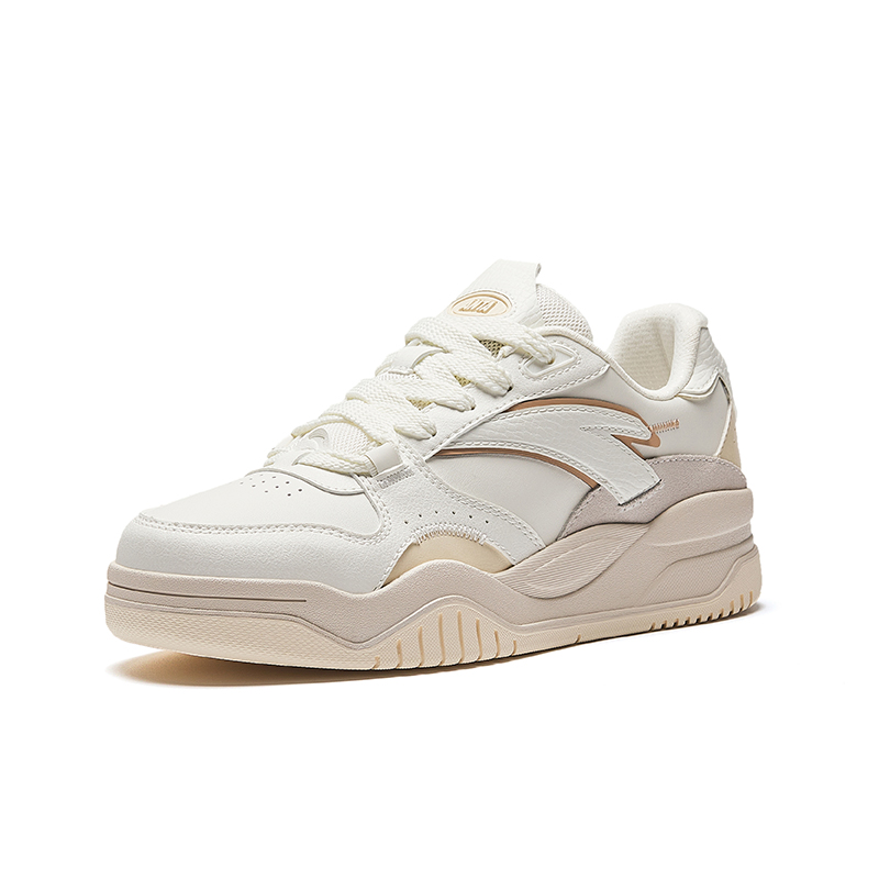 Anta Wave Shoes Anti-Slip And Wear-Resistant Height Increasing Low-Top Skateboard Shoes Women's Light Hu Tao White купить в интернет-магазине Yoocart с быстрой доставкой по России.