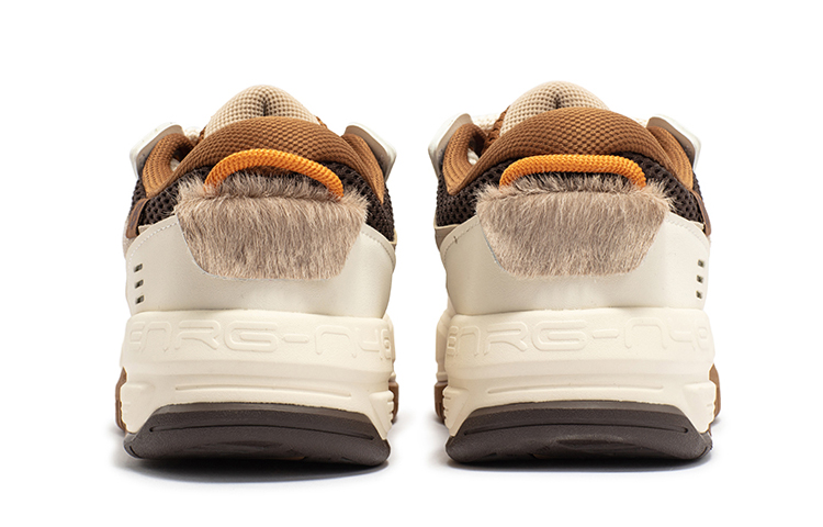 361° Bored Monkey Series Bored Monkey Anti-Slip Wear-Resistant Low-Top Skateboard Shoes Men's Sago/Javanese
