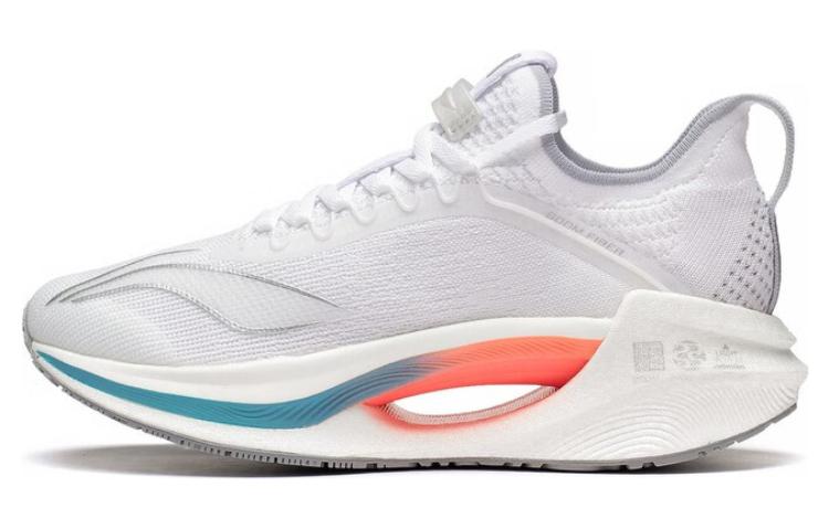 LiNing Jueying Essential Reflective Lightweight Low-Top Running Shoes Women's White