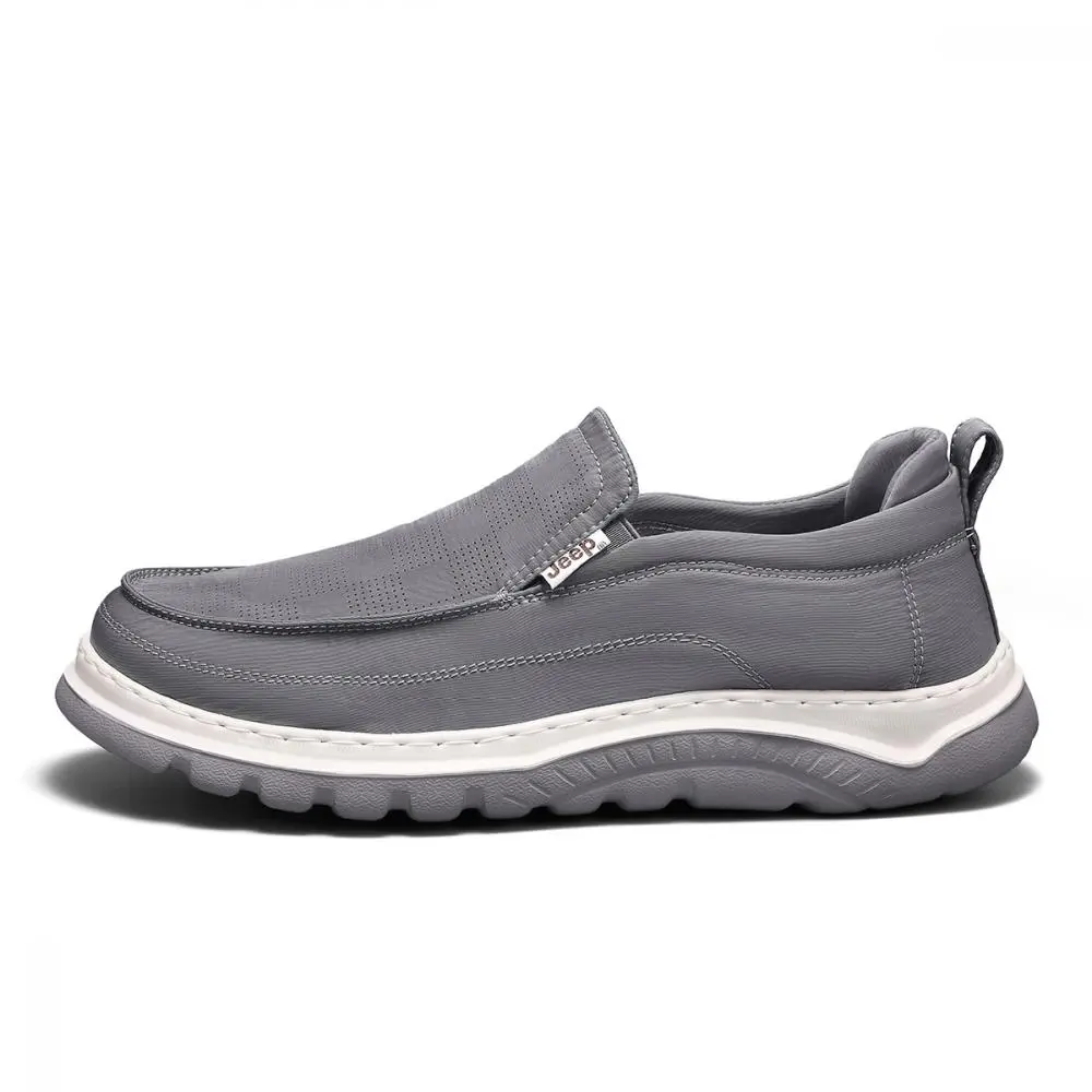Jeep Breathable Lightweight Height Increasing Low Top Casual Shoes Men's