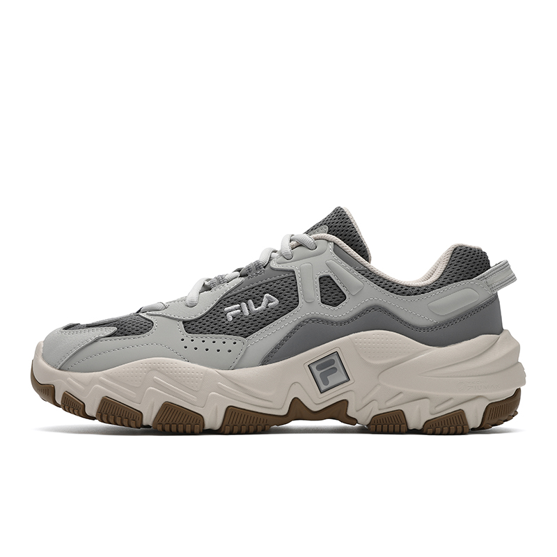 FILA Ravagement 2 S Raider 2S Anti Slip Wear Resistant Low Top Chunky Sneakers Men's Smoke Gray