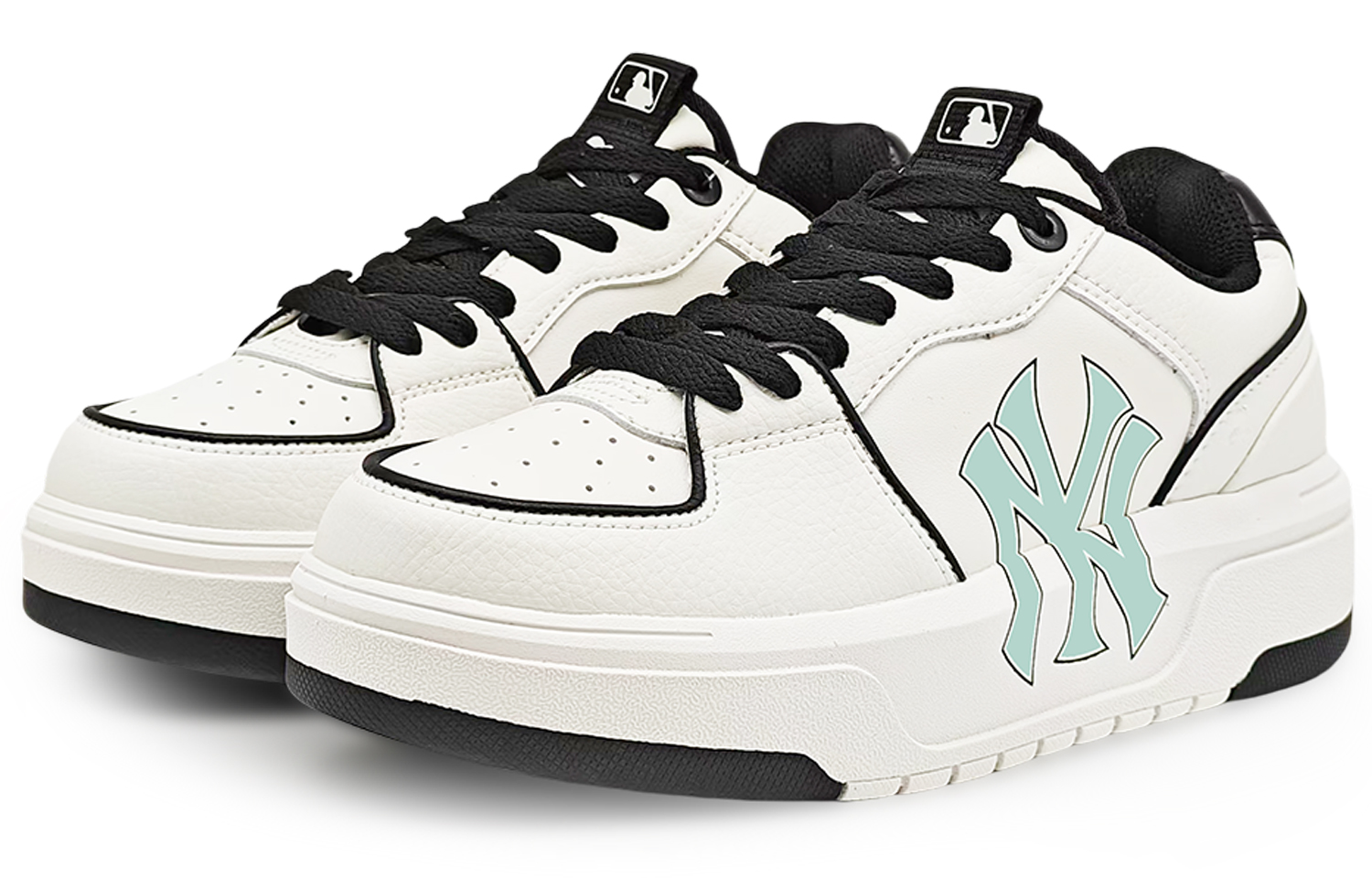MLB Chunky Liner Abrasion Resistant Low Top Skateboard Shoes Unisex Azure