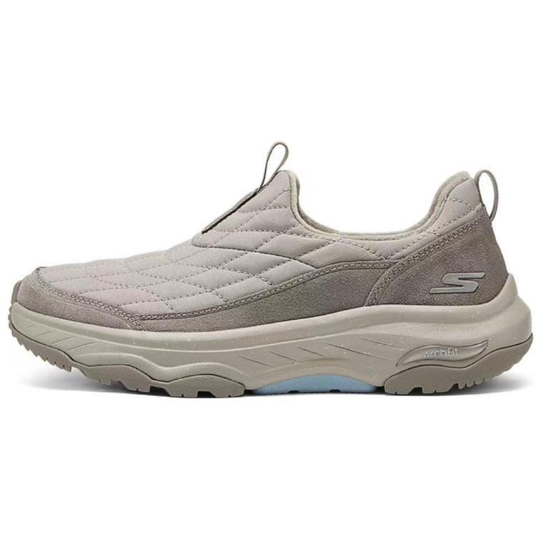 Skechers WOMEN'S GO WALK Anti-Slip Wear-Resistant Low-Top Casual Shoes Women's Taupe